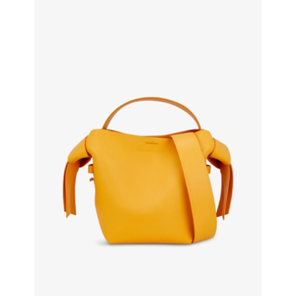 Acne Musubi Micro Bag in Pumpkin
